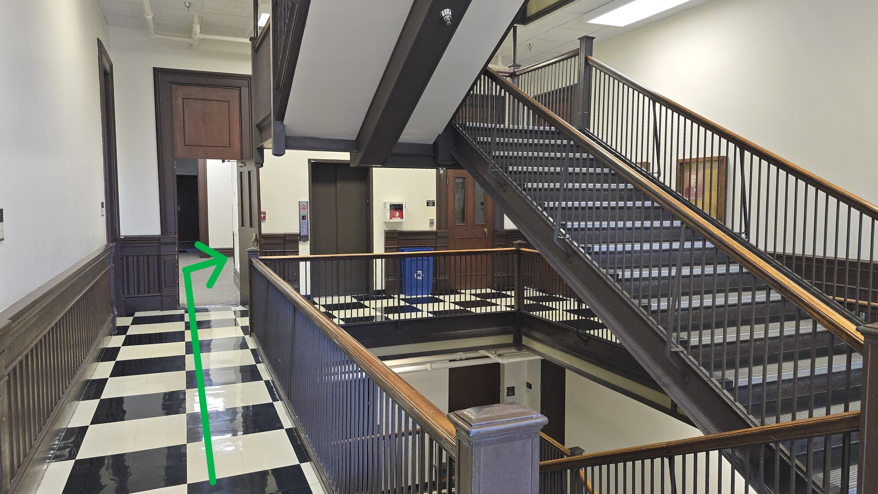 Image of directions to CIF